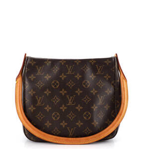 Louis Vuitton Looping Handbag Canvas Mm #238977L94B